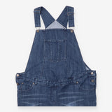 Denim Dungarees Maternity Overalls Stretch Side Pa