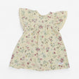 Pale Yellow Butterfly Dress