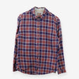 Boyfriend Check Shirt Purple Red Yellow Plaid Flan