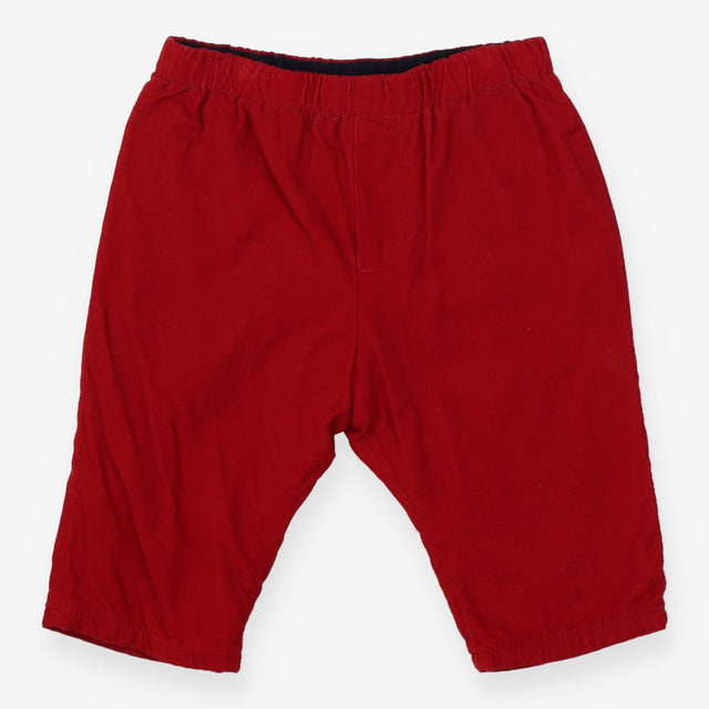 Trousers cord red