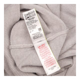 Jumper Beige Taupe Fine Knit Crew Neck Long Sleeve