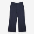 Club Monaco Navy Blue Textured Tailored Trousers