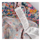 Outfit Tunic Long Sleeved Floral Frill and Shorts 