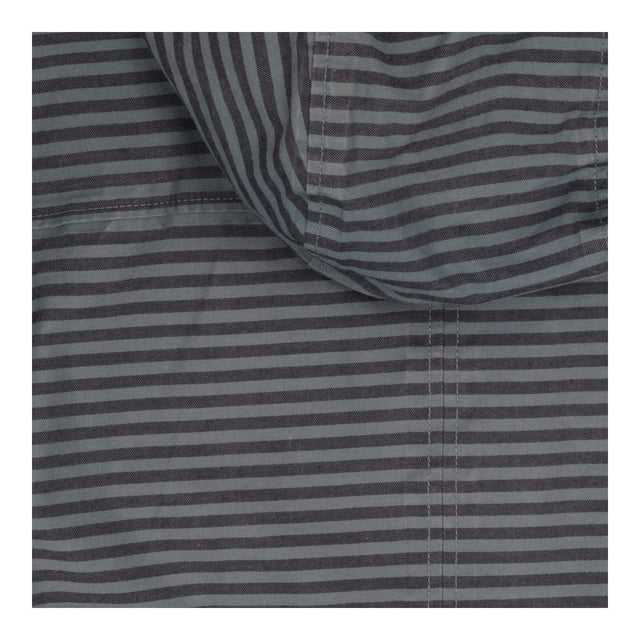 Blue Striped Bowsprit Raincoat | Hooded with Dippe
