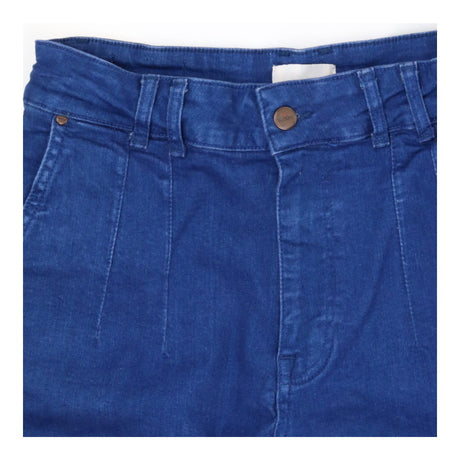Numph Nustormy Stretch Straight Leg Jeans Blue Den