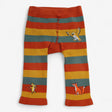 Knit leggings stripe the gruffalo
