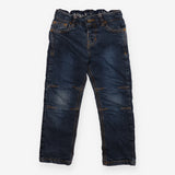 Jeans with Tartan Lining