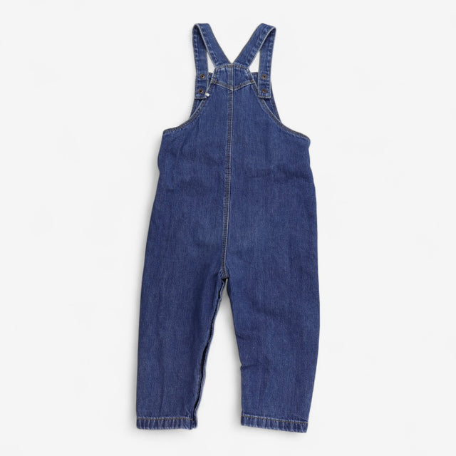 Dungarees Baby Denim with Brass Poppers