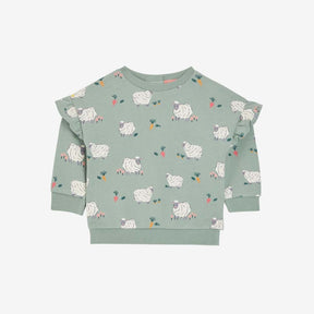 Sheep Print Sweatshirt