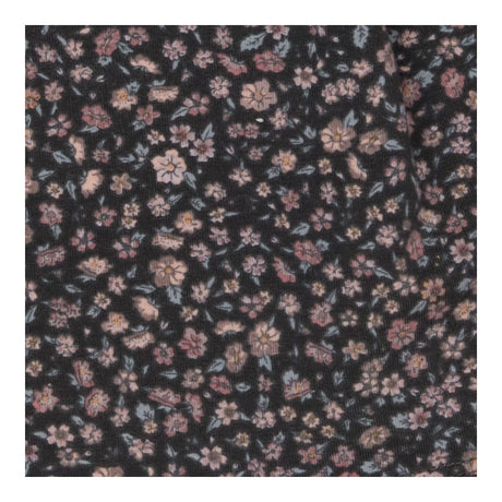 Long sleeve skater dress grey floral