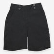 Grey Pull on Uniform Shorts with 4 buttons