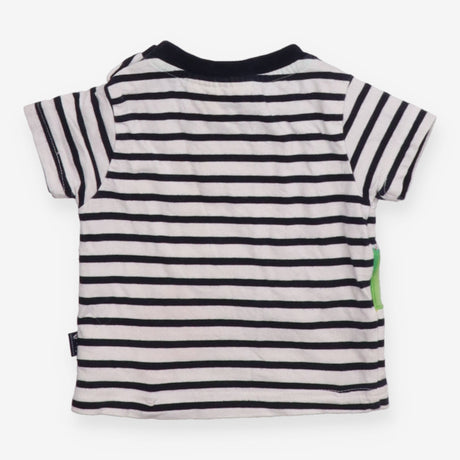 Tee SS blue stripe Hungry Caterpillar