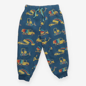 Blue Construction Vehicles Joggers