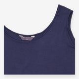 Maxi Dress Navy Sleeveless Petite Jersey