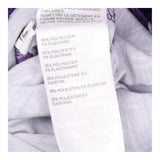 Dress Purple Maths Equation Print Short Sleeve Fit