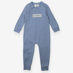 Onesie Zipped Light Blue