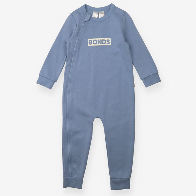 Onesie Zipped Light Blue