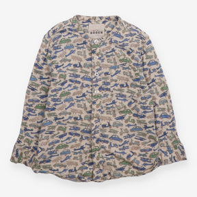 Grandad Shirt Cream Vehicle Appliques