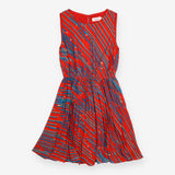 Red Striped Karmen Mini Dress