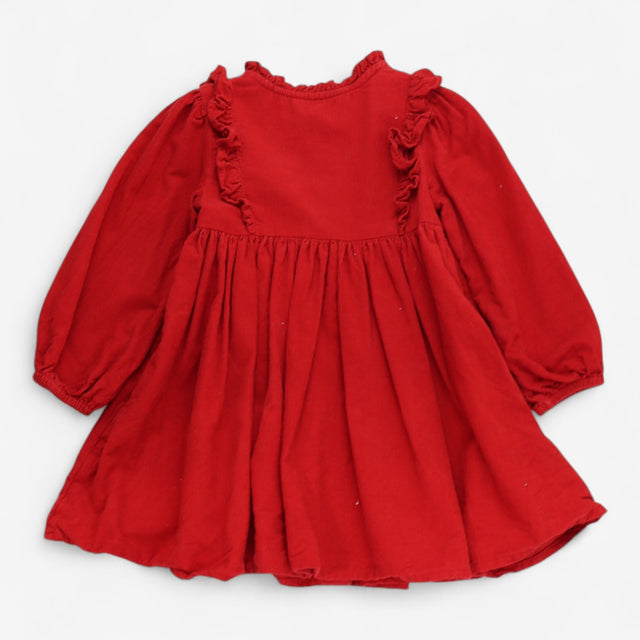 Party dress red cord