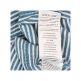 Frugi Organic Pointelle Blue Stripe Long Sleeve