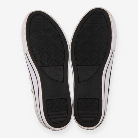 Trainers White Glitter with Pink Insoles