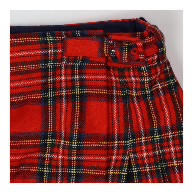 Skirt red tartan