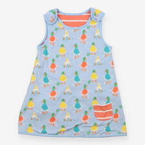Reversible Duck Days Jersey Dress