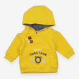 Hoody yellow happy together