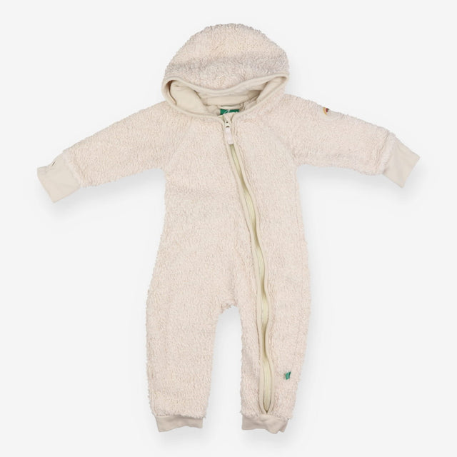 Cosy Organic Sherpa Fleece Hooded Snug As A Bug Su