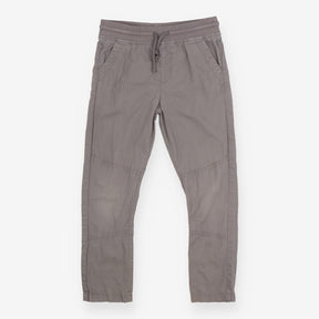 Trousers grey pull on drawstring