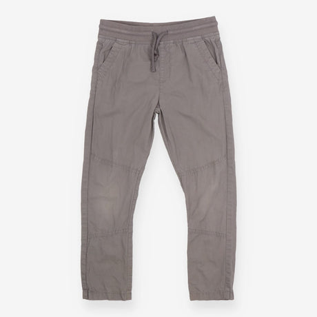 Trousers grey pull on drawstring