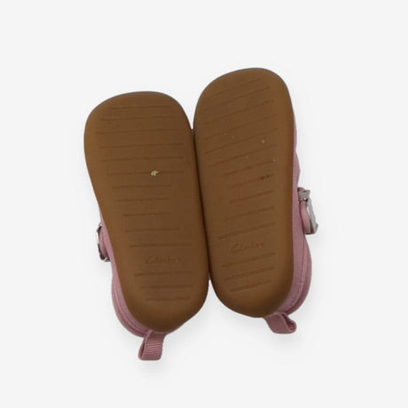T-bar pink strawberry pre walking shoes