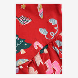 Red Christmas Dress Ballerina in Snowglobe
