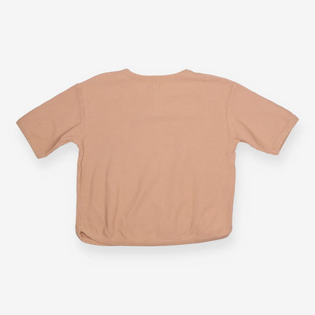 Tee SS waffle brown