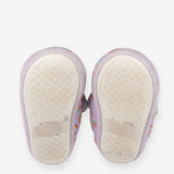 Purple rainbow slippers