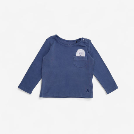 Blue Sheep in Pocket T-shirt