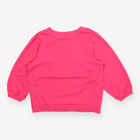 Hush Ruffle Puff Shoulder Cerise Long Sleeve Jerse