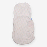 White Sleeping Bag with Colourful Spots