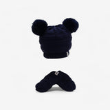 Naby Bobble Hat and Mittens set 