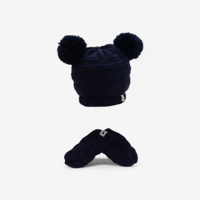 Naby Bobble Hat and Mittens set 