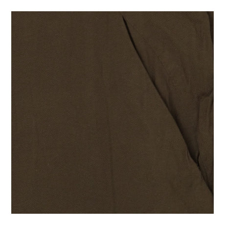 Shirt Dress Green Button‑Down Midi