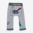 Knitted Leggings grey bunny