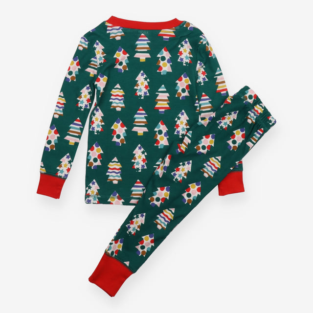 Green Christmas tree pyjamas