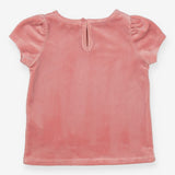 T-Shirt Velour Pink