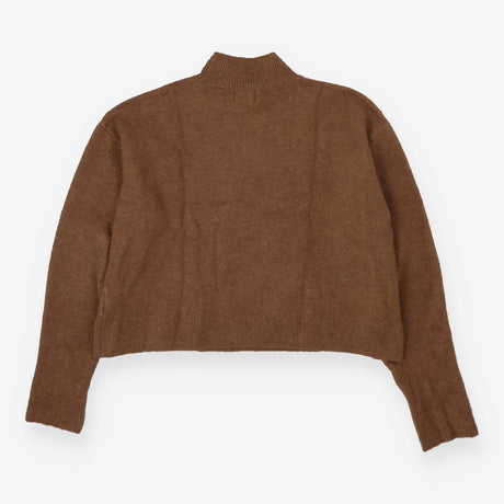 Superdry Brown Alpaca Mix Ribbed Neck Sweater