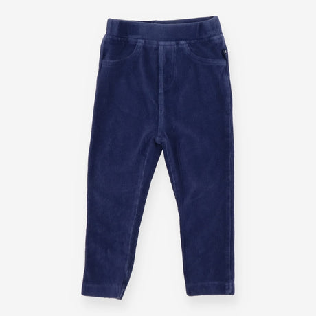Navy Velour Leggings