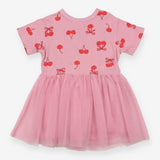 Pink Cherry Tutu Dress