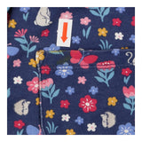 Dress Long Sleeved Navy Hedgehog, Mouse and Rabbit