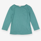 T-shirt aqua long sleeve